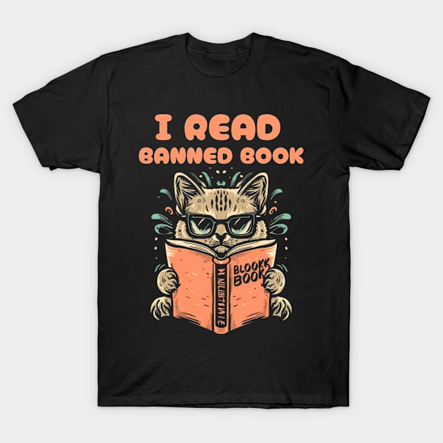 I read banned books T-Shirt by Aldrvnd